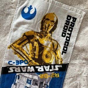 Star Wars R2-D2 C-3PO hand towel